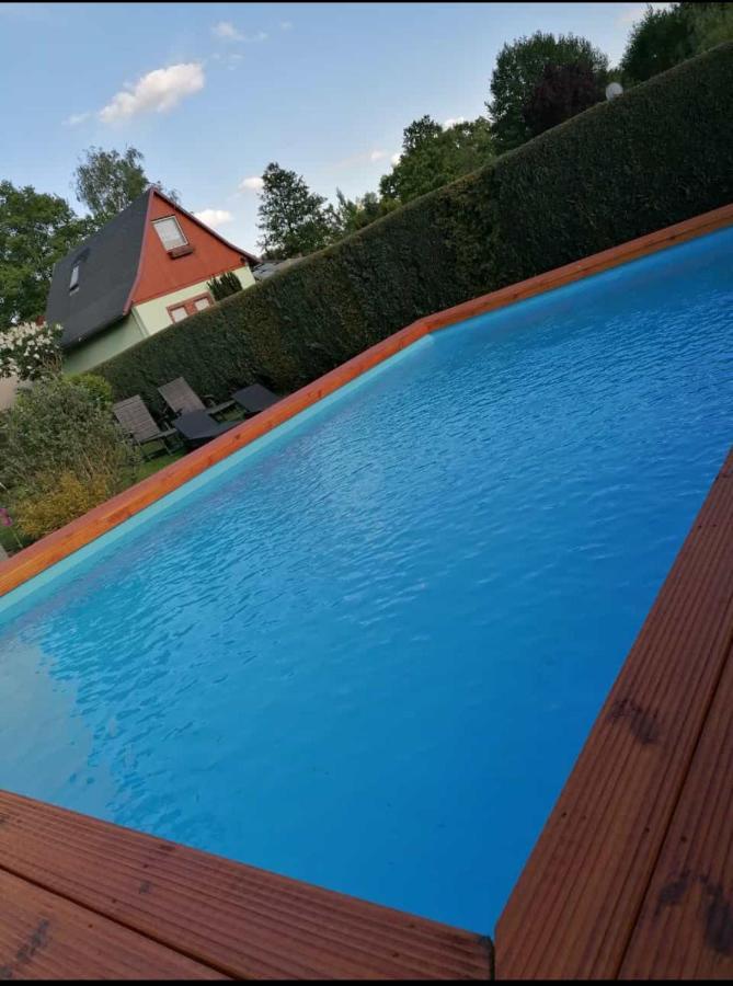 Ferienhaus Am Kamskefliess Люббенау Экстерьер фото