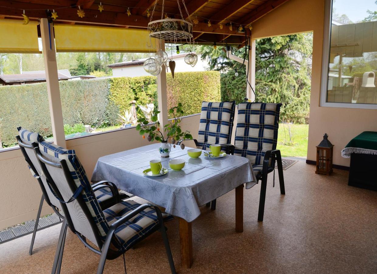 Ferienhaus Am Kamskefliess Люббенау Экстерьер фото